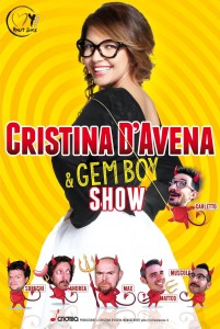 Cristina-D-Avena-e-Gem-Boy_Piper-Club_30-gennaio-2015